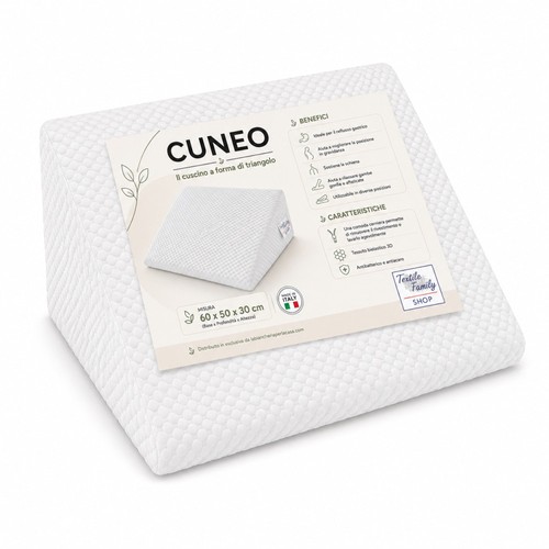 Cuscino angolo triangolo a - triangolo,