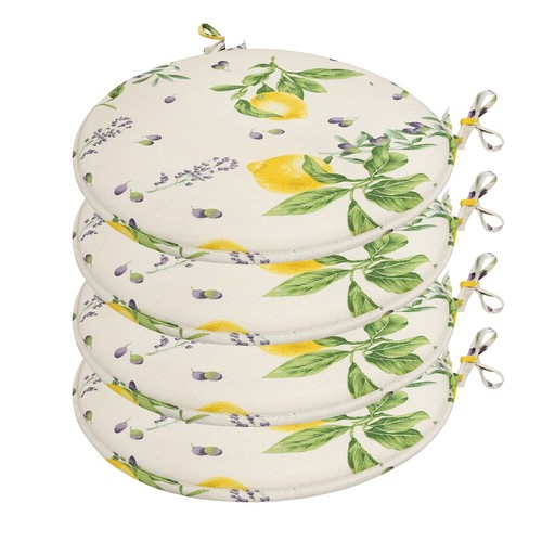 Set cuscini sedia rotondi - 4,