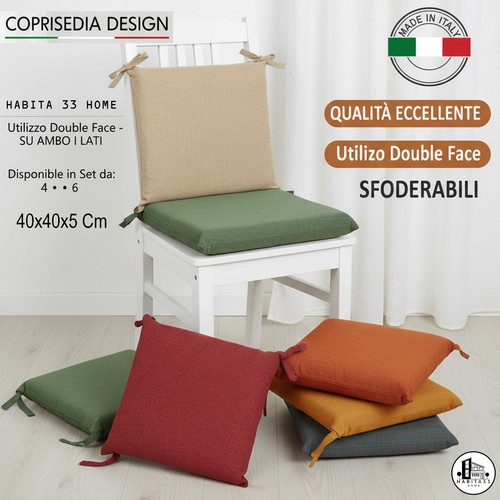 Cuscini sedie 40x40 - sedie,