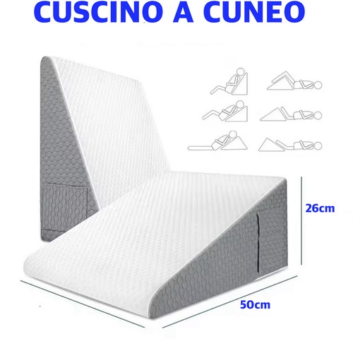 Cuscino cuneo per letto - a,