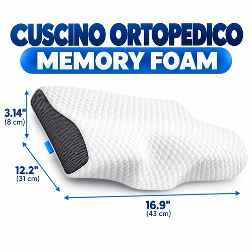 Cuscino ortopedico cervicale - cuscino,